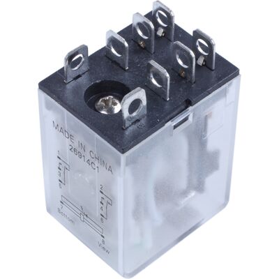 OEM Adecuado Para El Relé Electromagnético De Bobina De Cc De 12 V Jqx-13f Ly2, De 8 Pines, Bipolar, De Doble Tiro, Con Led Verde. OEM Adecuado Para El Relé Electromagnético De Bobina De Cc De 12 V Jqx-13f Ly2, De 8 Pines, Bipolar, De Doble Tiro, Con Led Verde.