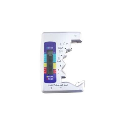 OEM Probador De Baterías Digital Universal Mini Lcd Comprobador De Capacidad Para Baterías C Aa Aaa Dn 9v 1.5v De Botón Pequeñas (plateado) - Crezuo OEM Probador De Baterías Digital Universal Mini Lcd Comprobador De Capacidad Para Baterías C Aa Aaa Dn 9v 1.5v De Botón Pequeñas (plateado) - Crezuo