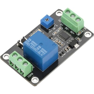OEM Módulo Temporizador De Relé De 5 V/12 V/24 V Cc – Autobloqueo Y Protección Contra Parpadeo Inverso – Ajustable De 0,1 S A 120 S – Ideal Para Control Eléctrico – Crezuo OEM Módulo Temporizador De Relé De 5 V/12 V/24 V Cc – Autobloqueo Y Protección Contra Parpadeo Inverso – Ajustable De 0,1 S A 120 S – Ideal Para Control Eléctrico – Crezuo