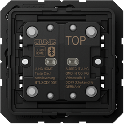 JUNG Pulsador 2 Fases Serie Home Ls Btlscd1002 - Interruptor y Regulador de Luz JUNG Pulsador 2 Fases Serie Home Ls Btlscd1002 - Interruptor y Regulador de Luz
