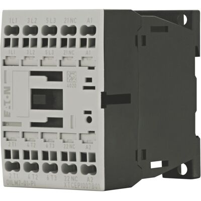 Eaton DILM7-01 - Contacto de potencia - 3 NO, 3 kW, 7 A Eaton DILM7-01 - Contacto de potencia - 3 NO, 3 kW, 7 A