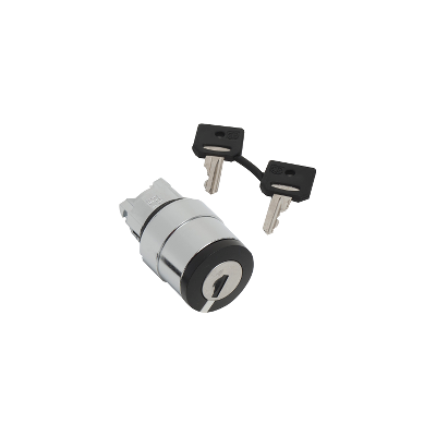 Schneider Electric - Harmony Xb4 - Tête Bouton Tournant À Clé 3131a - Ø22 - 2 Pos Fix - Retr Gd - Zb4bg420 Schneider Electric - Harmony Xb4 - Tête Bouton Tournant À Clé 3131a - Ø22 - 2 Pos Fix - Retr Gd - Zb4bg420