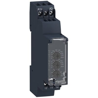 Relé de Schneider Electric - Monitor de Tensión RM17UBE16 - Carril DIN Relé de Schneider Electric - Monitor de Tensión RM17UBE16 - Carril DIN