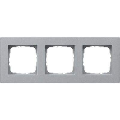 Marco de Pared de Aluminio Gira 3F - Marco de Cubierta Marco de Pared de Aluminio Gira 3F - Marco de Cubierta