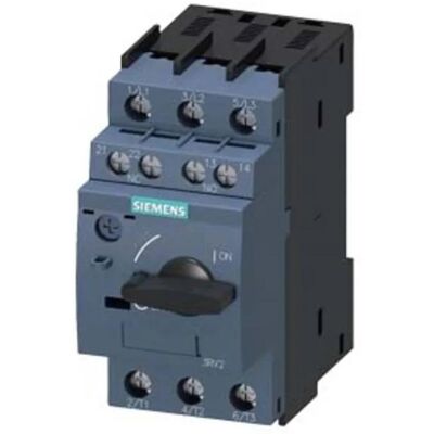 Interruptor Motor Sirius Siemens - 3 polos, 0,55-0,8A, 690V, IP20 Interruptor Motor Sirius Siemens - 3 polos, 0,55-0,8A, 690V, IP20
