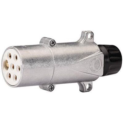 Conector Macho 7 Polos Din/iso 3731 Terminal Plano Met谩lico Hella 8ja003832011 Conector Macho 7 Polos Din/iso 3731 Terminal Plano Met谩lico Hella 8ja003832011