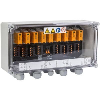WEIDMULLER Caja De Conexión Generador Weidmüller Pvn1m4i4sxfxv1o0txpx10 1000 2 Entradas 1 Salida WEIDMULLER Caja De Conexión Generador Weidmüller Pvn1m4i4sxfxv1o0txpx10 1000 2 Entradas 1 Salida