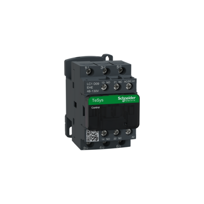 Contactor Schneider Electric LC1D 3 Pólos - 9A - 110V AC/DC - 400V - Seguridad Contactor Schneider Electric LC1D 3 Pólos - 9A - 110V AC/DC - 400V - Seguridad
