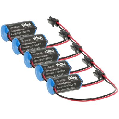 Vhbw 5x Batería Compatible Con Allen Bradley Controllogix 5563, Controllogix 5564 Controlador De Periférico (1200 Mah, 3 V, Li-mno2) Vhbw 5x Batería Compatible Con Allen Bradley Controllogix 5563, Controllogix 5564 Controlador De Periférico (1200 Mah, 3 V, Li-mno2)