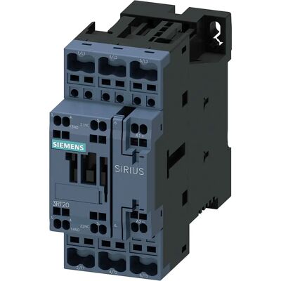Contactor Siemens SIRIUS 3RT2 24VDC 3 Polos - Potencia 7.5kW Contactor Siemens SIRIUS 3RT2 24VDC 3 Polos - Potencia 7.5kW