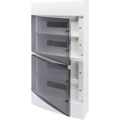 GEWISS Centralino 72 Módulos (18x4) Con Mascaras Cubiertas Gw40053 GEWISS Centralino 72 Módulos (18x4) Con Mascaras Cubiertas Gw40053