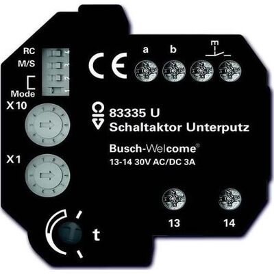 Busch-Jaeger 83335 U - Sistema de intercomunicación, LAN, 2 hilos Busch-Jaeger 83335 U - Sistema de intercomunicación, LAN, 2 hilos