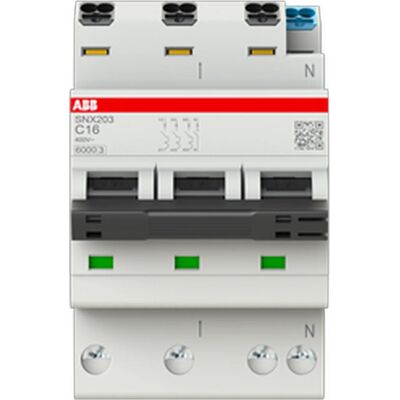 Interruptor Abb Flexline Ls 6ka 3+n C 16a 16a 400v Interruptor Abb Flexline Ls 6ka 3+n C 16a 16a 400v
