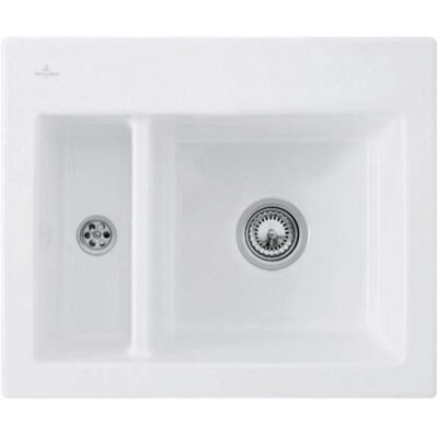 Villeroy & Boch Fregadero Subway Empotrado - 60 cm, Blanco Villeroy & Boch Fregadero Subway Empotrado - 60 cm, Blanco