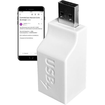Detector de corte eléctrico Wi-Fi USBy - Sistemas del hogar Detector de corte eléctrico Wi-Fi USBy - Sistemas del hogar