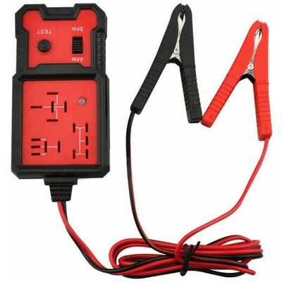 Ahlsen - Probador De Relés De Automóvil, Herramienta De Diagnóstico De Relés De Automóviles, Probador De Relés Electrónicos De 12 V, Probador De Baterías De Automóviles Con Clips Ahlsen - Probador De Relés De Automóvil, Herramienta De Diagnóstico De Relés De Automóviles, Probador De Relés Electrónicos De 12 V, Probador De Baterías De Automóviles Con Clips