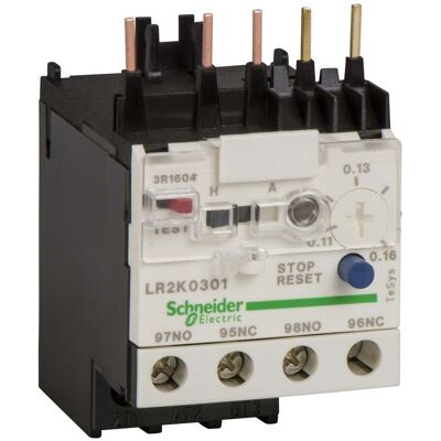 Schneider Electric - Relé Térmico - Tesys Lr2k – 3p 0,8...1,2a - Classe 10a - Lr2k0306 Schneider Electric - Relé Térmico - Tesys Lr2k – 3p 0,8...1,2a - Classe 10a - Lr2k0306