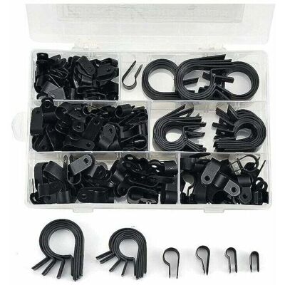 FOCTRO 200 Bridas De Nailon Para Cables: Abrazaderas R Y P, Abrazaderas Para Mangueras De Tubos De Plástico De Nailon, Fijaciones Para Conductos, Cables, Fundas Y Manguitos De Ø 5,3/6,4/10,4/13,2/19/23 Mm (n FOCTRO 200 Bridas De Nailon Para Cables: Abrazaderas R Y P, Abrazaderas Para Mangueras De Tubos De Plástico De Nailon, Fijaciones Para Conductos, Cables, Fundas Y Manguitos De Ø 5,3/6,4/10,4/13,2/19/23 Mm (n