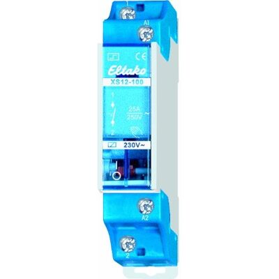 Eltako XS12-100-230V - Relé con 1 contacto NO - Montaje en DIN - 25A Eltako XS12-100-230V - Relé con 1 contacto NO - Montaje en DIN - 25A