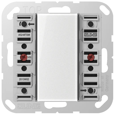 Jung Módulo De Sensor Táctil 24 V Ac/dc, 20 Ma, 4 Canales, 8 Puntos De Conmutación, F50, Serie As/a A 5248 Tsm Jung Módulo De Sensor Táctil 24 V Ac/dc, 20 Ma, 4 Canales, 8 Puntos De Conmutación, F50, Serie As/a A 5248 Tsm