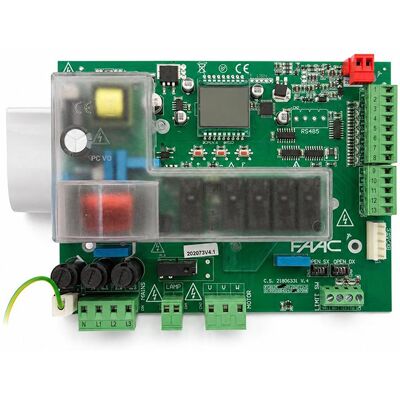 Faac - Panel De Control Electrónico Placa Central 400v Recambio E844 3ph 202073 Faac - Panel De Control Electrónico Placa Central 400v Recambio E844 3ph 202073