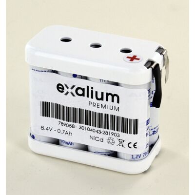Exalium Premium - Brida Saft 8.4v 700mah Batería 7 Vre Aa 700 Exalium Premium - Brida Saft 8.4v 700mah Batería 7 Vre Aa 700