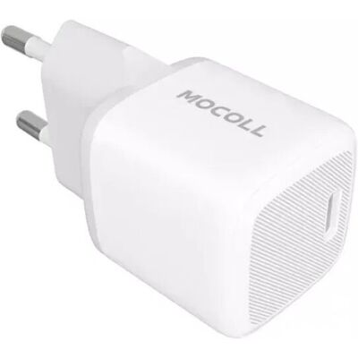 SHUMEE Cargador De Pared Mocoll Gan De 30 W, Color Blanco, 1 Unidad. SHUMEE Cargador De Pared Mocoll Gan De 30 W, Color Blanco, 1 Unidad.