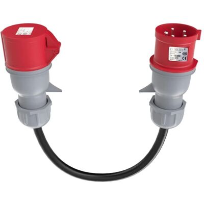 OEM Conector De Extensión Para Cargador De Vehículos Eléctricos , Adaptador Cee, Enchufe De 400 V, 5 Pines, Rojo, Cee 32 A, Macho A Hembra De 16 A, Modelos X, S, Y -crezuo OEM Conector De Extensión Para Cargador De Vehículos Eléctricos , Adaptador Cee, Enchufe De 400 V, 5 Pines, Rojo, Cee 32 A, Macho A Hembra De 16 A, Modelos X, S, Y -crezuo