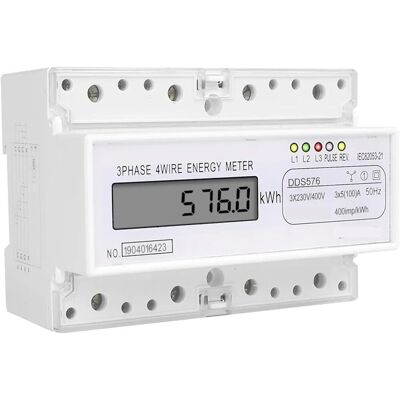 OEM Medidor De Potencia Programable Con Temporizador, Medidor Digital De Electricidad Trifásico De 4 Hilos, Consumo De Energía En Kwh, Montaje En Riel Din, Ca 380v 400v 100a 50hz (tipo Digital Dds576) OEM Medidor De Potencia Programable Con Temporizador, Medidor Digital De Electricidad Trifásico De 4 Hilos, Consumo De Energía En Kwh, Montaje En Riel Din, Ca 380v 400v 100a 50hz (tipo Digital Dds576)