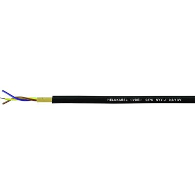 Helukabel Nyy-j Cable Subterráneo Negro 50 Metros Helukabel Nyy-j Cable Subterráneo Negro 50 Metros
