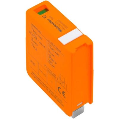 Weidmüller VPU PV II 2530660000 - Protector de sobretensión para sistemas solares Weidmüller VPU PV II 2530660000 - Protector de sobretensión para sistemas solares