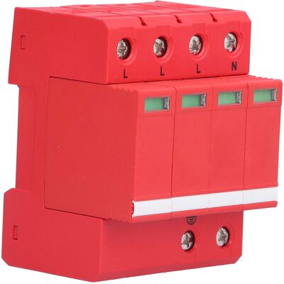 OEM Protector Contra Sobretensiones Ptb Para Riel Din, Protector Contra Sobretensiones De 80 Ka 220-380 V, Caja De Distribución Fotovoltaica, Material Pbt Ignífugo, Módulo De Alarma Visual OEM Protector Contra Sobretensiones Ptb Para Riel Din, Protector Contra Sobretensiones De 80 Ka 220-380 V, Caja De Distribución Fotovoltaica, Material Pbt Ignífugo, Módulo De Alarma Visual