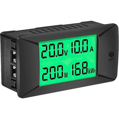 OEM (100a) Voltímetro Amperímetro Digital, Pzem-025 Medidor Eléctrico De Cc Voltímetro Probador De Batería Vatímetro De Energía Eléctrica 0300a/300v OEM (100a) Voltímetro Amperímetro Digital, Pzem-025 Medidor Eléctrico De Cc Voltímetro Probador De Batería Vatímetro De Energía Eléctrica 0300a/300v