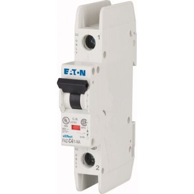 Eaton Marca Modelo FAZ-C4/1-NA 1P 4A Interruptor - Protección Industrial Eaton Marca Modelo FAZ-C4/1-NA 1P 4A Interruptor - Protección Industrial