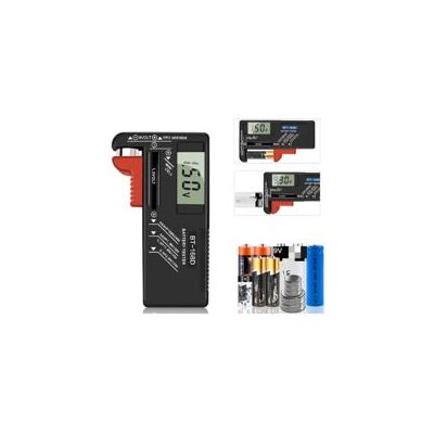 OEM Comprobador De Baterías Digital Y Universal, Compatible Con Pilas Aa, Aaa, C, D, Pp3, 9v, 1.5v Y De Botón. Funciona Sin Pilas. - Crezuo OEM Comprobador De Baterías Digital Y Universal, Compatible Con Pilas Aa, Aaa, C, D, Pp3, 9v, 1.5v Y De Botón. Funciona Sin Pilas. - Crezuo