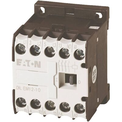 Eaton Dilem12-10 Contactor Eléctrico Negro Y Blanco Eaton Dilem12-10 Contactor Eléctrico Negro Y Blanco
