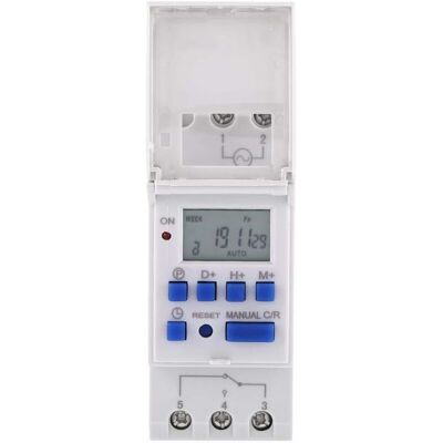 DPZO Temporizador Digital Programable Con Pantalla Lcd, Interruptor De Temporizador Programable Semanalmente, 16 Relés De Encendido Y 16 De Apagado (12 V). DPZO Temporizador Digital Programable Con Pantalla Lcd, Interruptor De Temporizador Programable Semanalmente, 16 Relés De Encendido Y 16 De Apagado (12 V).
