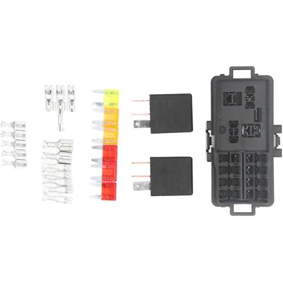 OEM Caja De Fusibles Y Relés Para Uso Automotriz/náutico: 12 V Cc, 30 A, 5 Pines, Material Abs, 6 Fusibles. OEM Caja De Fusibles Y Relés Para Uso Automotriz/náutico: 12 V Cc, 30 A, 5 Pines, Material Abs, 6 Fusibles.