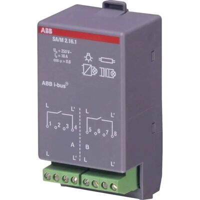 ABB Aktor SA/M 2.16.1 - Módulo de actuador de conmutación ABB Aktor SA/M 2.16.1 - Módulo de actuador de conmutación