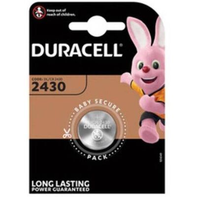 Duracell CR 2430 Batería - Botón - 24,5x3 mm - 1 Pack Duracell CR 2430 Batería - Botón - 24,5x3 mm - 1 Pack