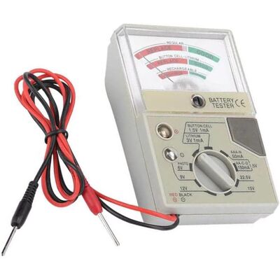 OEM Comprobador Electrónico De Pilas Para Relojes, Compatible Con Pilas De Botón Y Pilas De Litio Aa/aa/cdn. Dispositivo De Detección Multivoltaje, De 1,5 V A 22,5 V, Con Carcasa De Plástico, Tal Como Se OEM Comprobador Electrónico De Pilas Para Relojes, Compatible Con Pilas De Botón Y Pilas De Litio Aa/aa/cdn. Dispositivo De Detección Multivoltaje, De 1,5 V A 22,5 V, Con Carcasa De Plástico, Tal Como Se