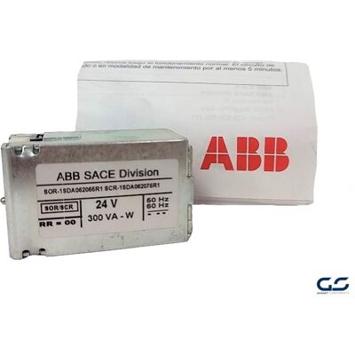 Bobina Cierre Scr T7m-x1 24v Ac/dc Abb (1sda062076r1) Bobina Cierre Scr T7m-x1 24v Ac/dc Abb (1sda062076r1)