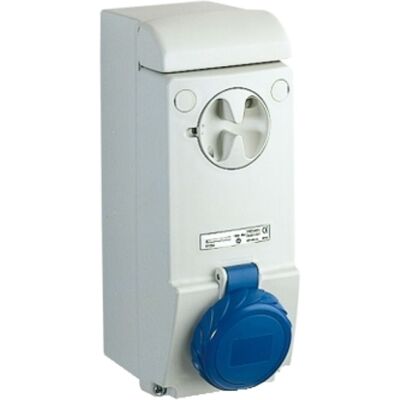 Schneider - Toma De Corriente Con Enclavamiento Con Caja Ip65 2pt 16a 220v 83081 Schneider - Toma De Corriente Con Enclavamiento Con Caja Ip65 2pt 16a 220v 83081