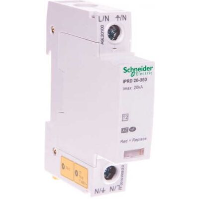 OEM Pararrayos Tipo T2 1p 20ka Iprd-20-20ka-350v-1p A9l20100 OEM Pararrayos Tipo T2 1p 20ka Iprd-20-20ka-350v-1p A9l20100