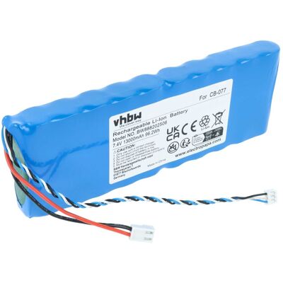 Vhbw - Batería Recargable Reemplaza Promax Cb-077 Para Instrumento De Medición (13000 Mah, 7,4 V, Li-ion) Vhbw - Batería Recargable Reemplaza Promax Cb-077 Para Instrumento De Medición (13000 Mah, 7,4 V, Li-ion)