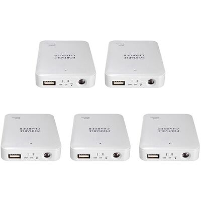 OEM 5 Cargadores Usb Portátiles Batería Externa Caja 4 Pilas Aa Para 6 Pilas OEM 5 Cargadores Usb Portátiles Batería Externa Caja 4 Pilas Aa Para 6 Pilas