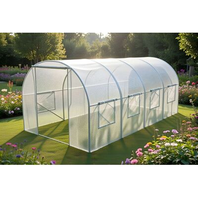 COCO Invernadero Awtools Garden Tunnel 3x4,5 M Estructura Acero COCO Invernadero Awtools Garden Tunnel 3x4,5 M Estructura Acero