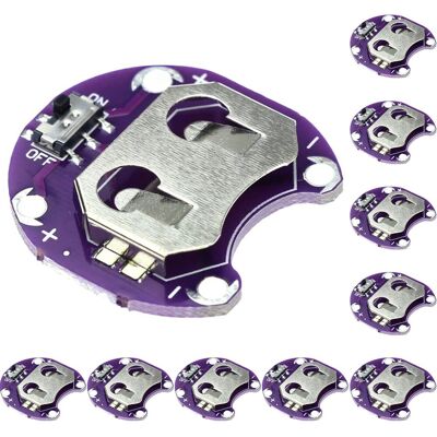 OEM 10 Unidades De Soporte Para Pilas De Botón Cr2032 Para Placa Arduino Con Interruptor Deslizante Pequeño Diy Cr2032 OEM 10 Unidades De Soporte Para Pilas De Botón Cr2032 Para Placa Arduino Con Interruptor Deslizante Pequeño Diy Cr2032