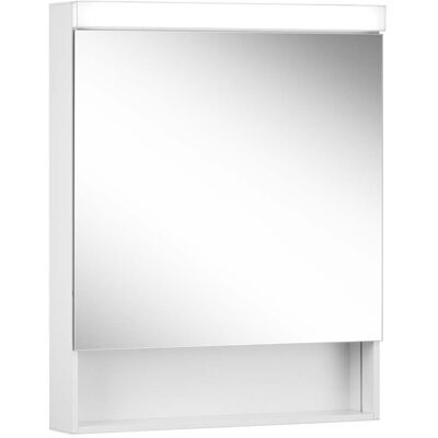 W. Schneider GmbH LOWLINE Basic LED Espejo Armario - 1 Puerta, Estante Abierto, 60x75cm W. Schneider GmbH LOWLINE Basic LED Espejo Armario - 1 Puerta, Estante Abierto, 60x75cm