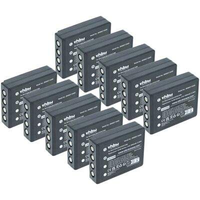Vhbw 10x Batería Compatible Con Hbc Radiomatic Spectrum 2, Vector Pro, Spectrum 1 Mando A Distancia, Control Remoto (2000 Mah, 3,6 V, Nimh) Vhbw 10x Batería Compatible Con Hbc Radiomatic Spectrum 2, Vector Pro, Spectrum 1 Mando A Distancia, Control Remoto (2000 Mah, 3,6 V, Nimh)